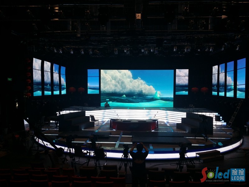 ��׌�����w����LED��Ļ�@ʾЧ��